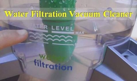 The Water Filter Vacuum Cleaner