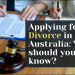 Applying for a Divorce in Australia: What should you know?