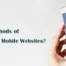 What Are the Methods of Speeding Up Your Mobile Websites?