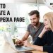 Insider tips to create a Wikipedia page for a company