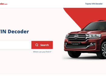 Toyota-VIN-Decoder Review: Get all info on a vehicle by a VIN lookup.