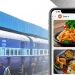 Food Delivery at Railway Station on seat with Zoop
