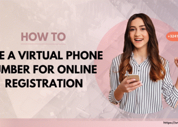 How to use an Online Phone Number for Registration