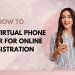 How to use an Online Phone Number for Registration