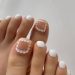 10 Stunning Summer White Toe Nail Designs for a Trendy and Chic Look