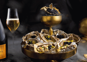 Black Caviar and Oysters: A Gastronomic Fusion of Luxury Delicacies