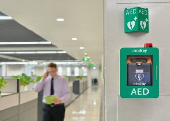 AED equipment in the workplace