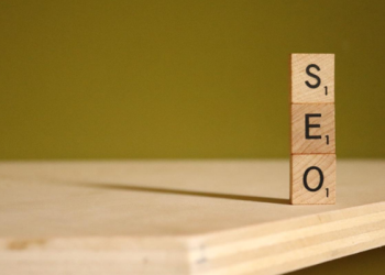 SEO written on blocks