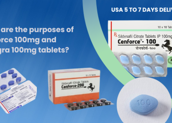 What are the purposes of Cenforce 100mg and Aurogra 100mg tablets?