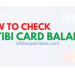 Ratibi Card Balance Online