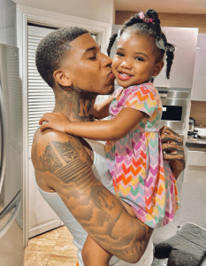 nle choppa with daughter