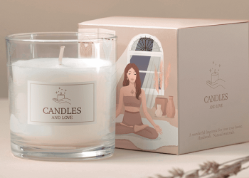 Candle Packaging With Logo Branding
