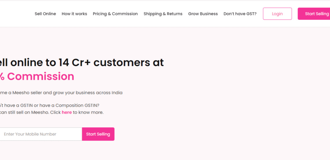 Meesho Supplier Panel