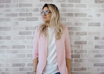 Pink Cardigan Sweater