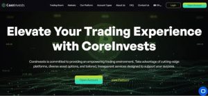 CoreInvests Website