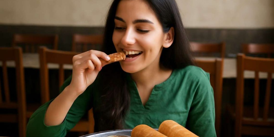 Breakfast of Karachi Dosas & Idlis at Mirchili