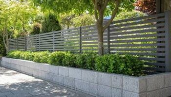 The Art of Defining Space with Aluminum Fencing