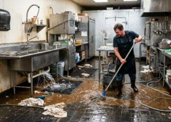 Flooded Kitchen, Closed Doors: What Restaurant Owners Need to Know About Commercial Water Damage