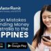 Common Mistakes When Sending Money from Australia to the Philippines