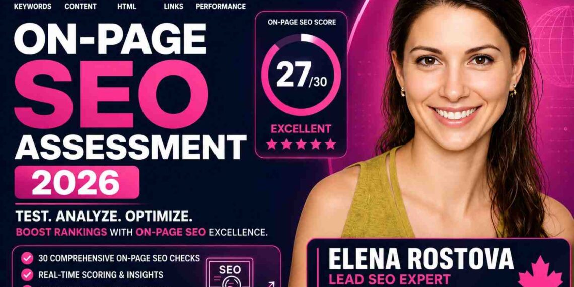 On-Page SEO Assessment 2026