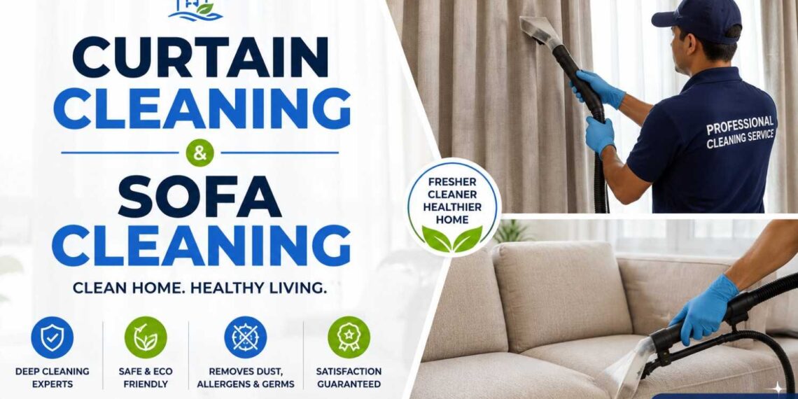 Curtain Cleaning and Sofa Cleaning
