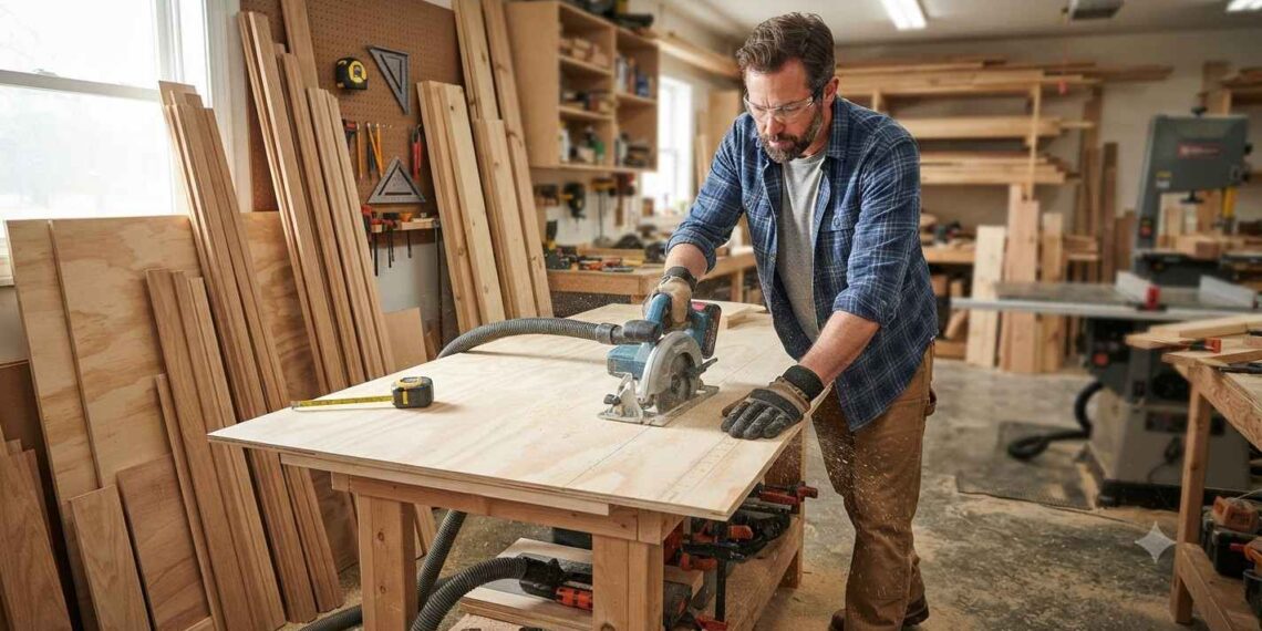 Cutting Plywood, Trim, and Boards