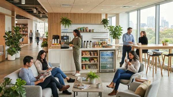 How Workplace Refreshment Programs Support Employee Wellbeing