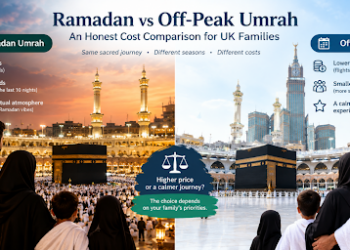 Ramadan vs Off-Peak Umrah: An Honest Cost Comparison for UK Families